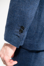 Bluette Wool And Cashmere Suit Made In Italy