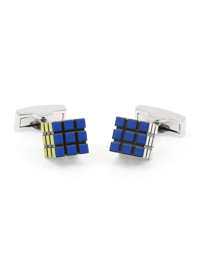Rubik's cube cufflinks Budapest
