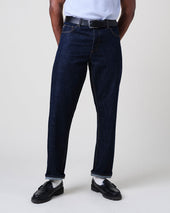 Russell Rinse Wash Selvedge Straight Fit Denim Jeans