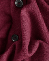 Russet Red Cashmere Waistcoat