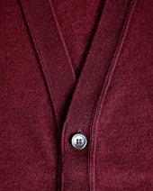 Russet Red Cashmere Waistcoat