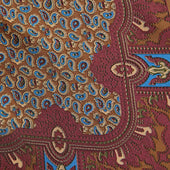 Clustered Paisley Silk Pocket Square