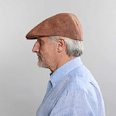 Linen Flat Cap