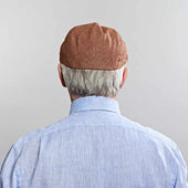 Linen Flat Cap