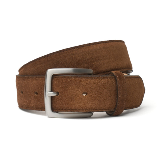 Rustique Suede Belt with Silver Buckle