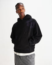 Rydal Doodle Embroidered Loopback Cotton Hoodie
