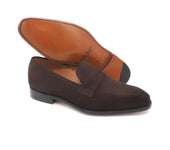 Ryder Suede Loafers Carlos Santos Shoes