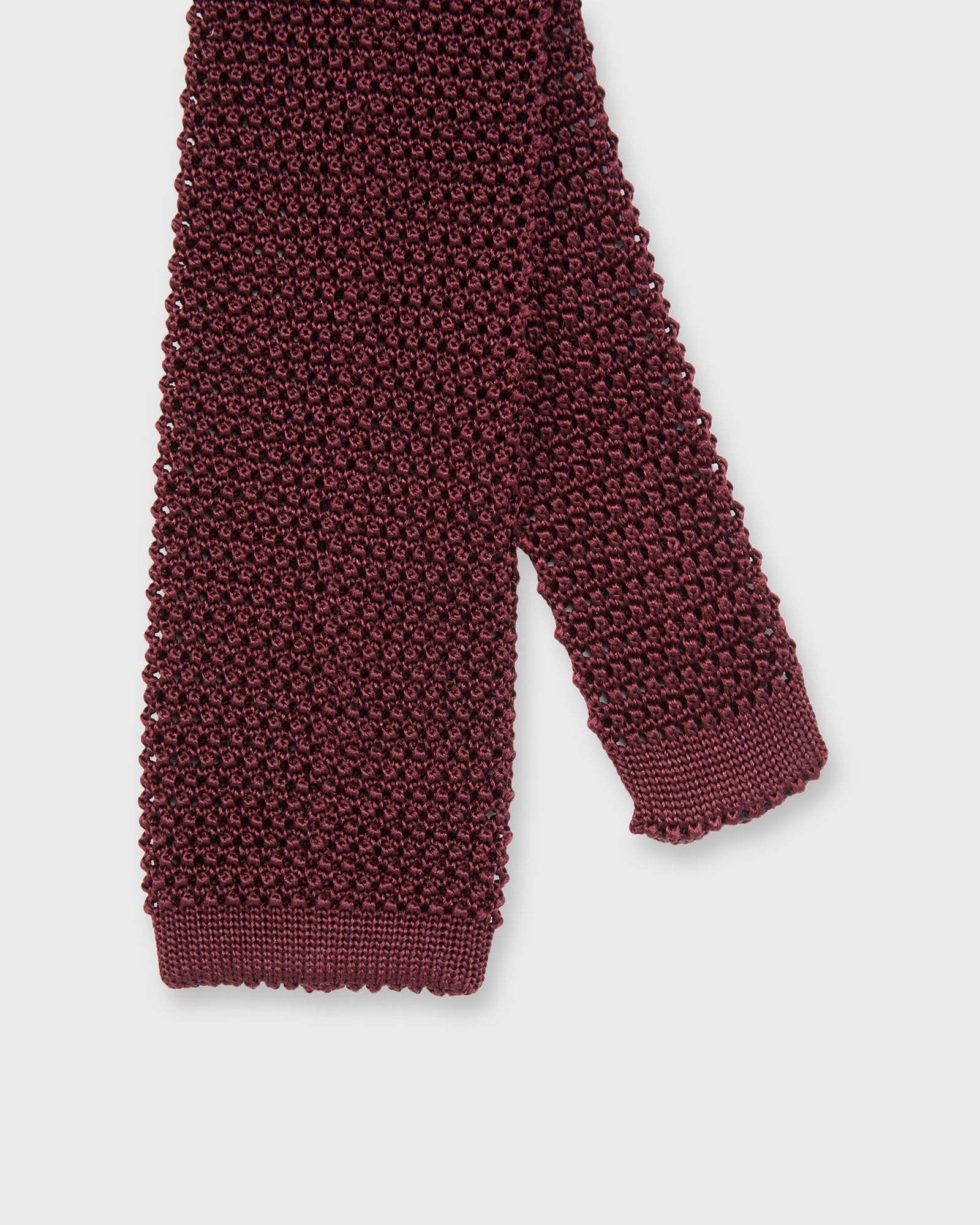 Silk Knit Tie In