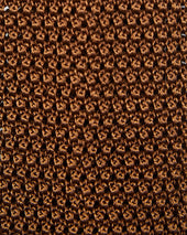 Silk Knit Tie In Havana