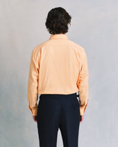 Sunset Yellow Butchers Stripe Shirt