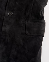 Suede Blazer Vest
