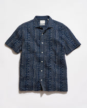 Short Sleeve Geo Stitch Embroidered Treme Shirt