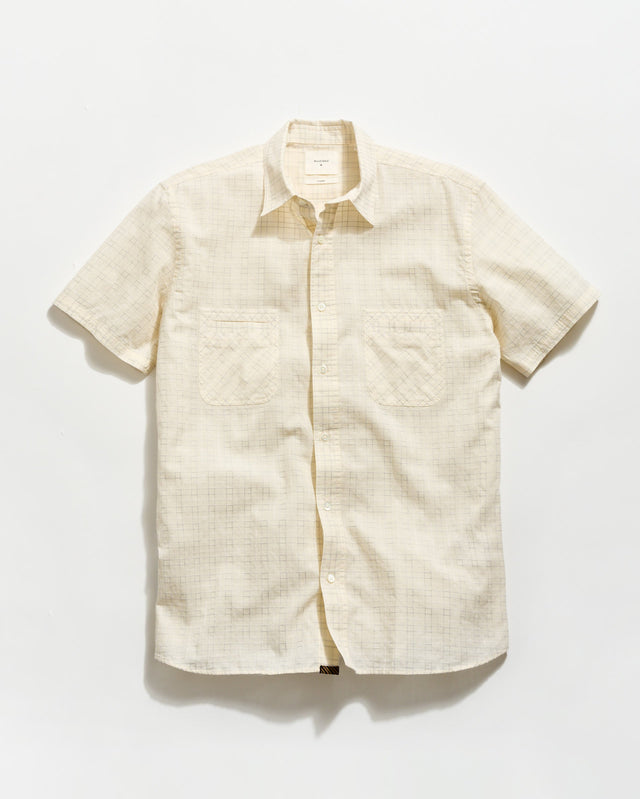 Short Sleeve Corded Plaid Donelson Shirt