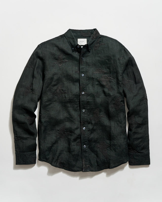 Embroidered Pelican Tuscumbia Shirt Button Down