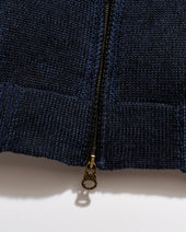 Linen Sweater Track Jacket
