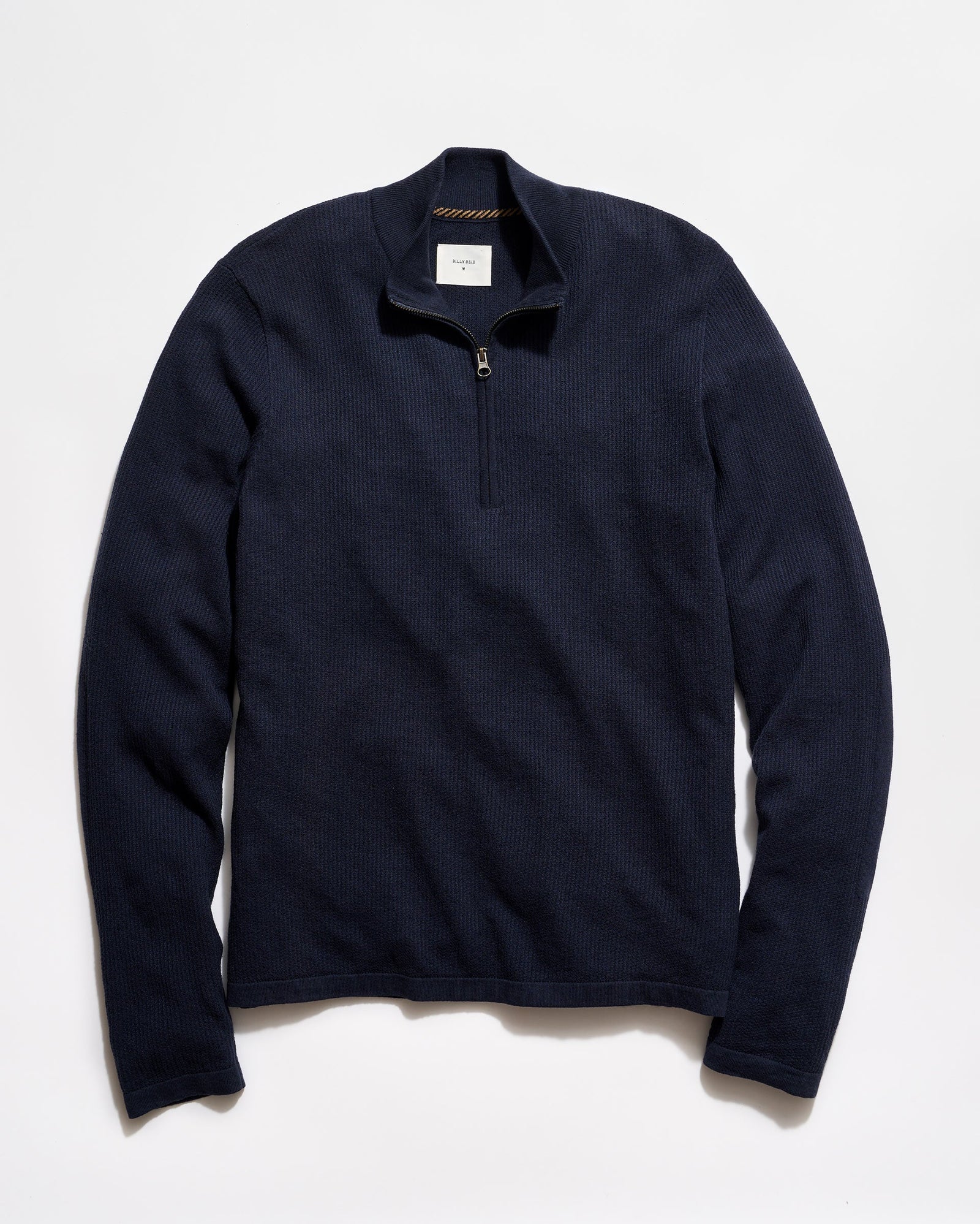 Fine Gauge Textured Half Zip