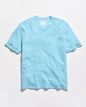 Short Sleeve Slub Tuck Crew