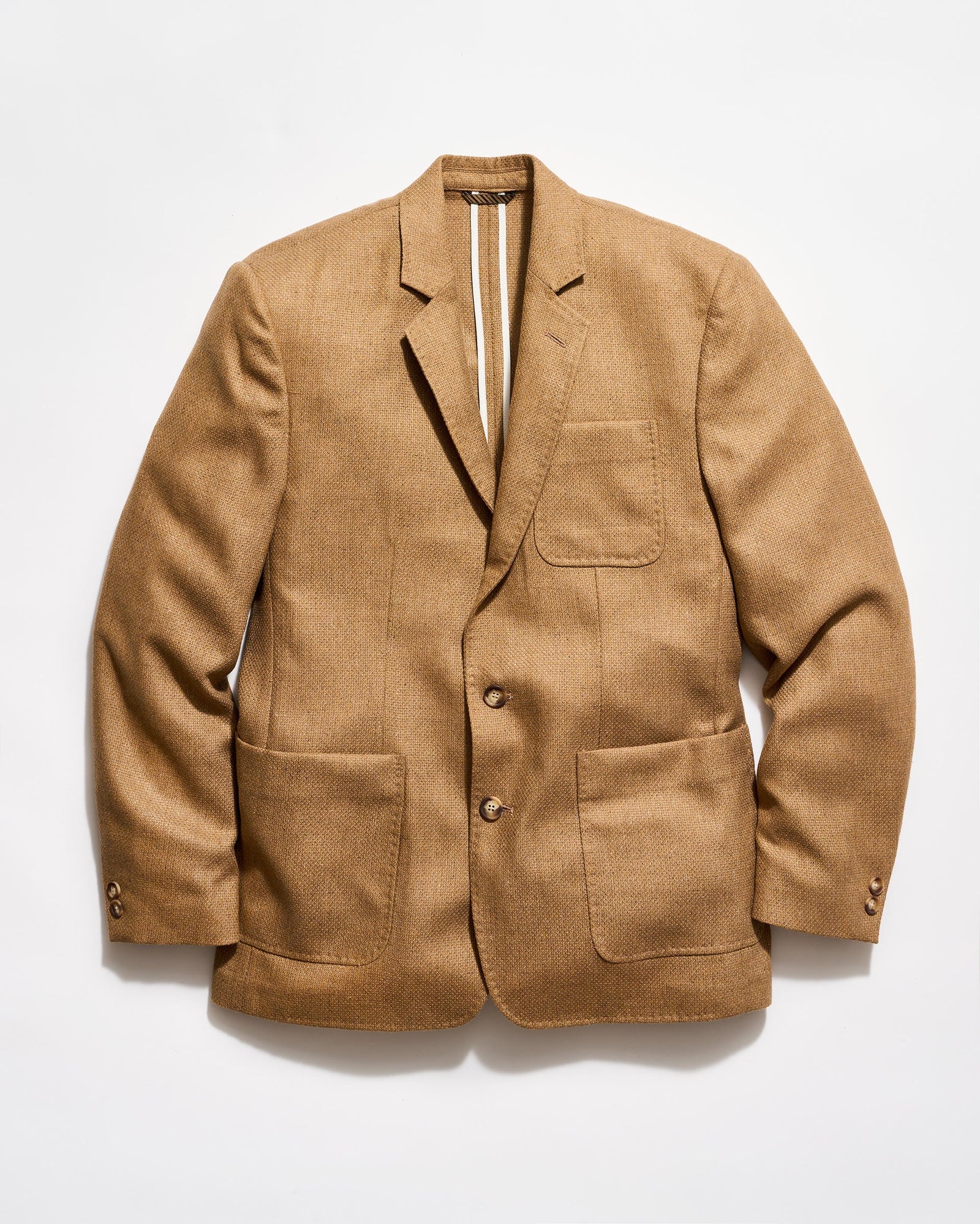 Hopsack Silk Wool Archie Jacket