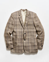Plaid Linen Walton Jacket