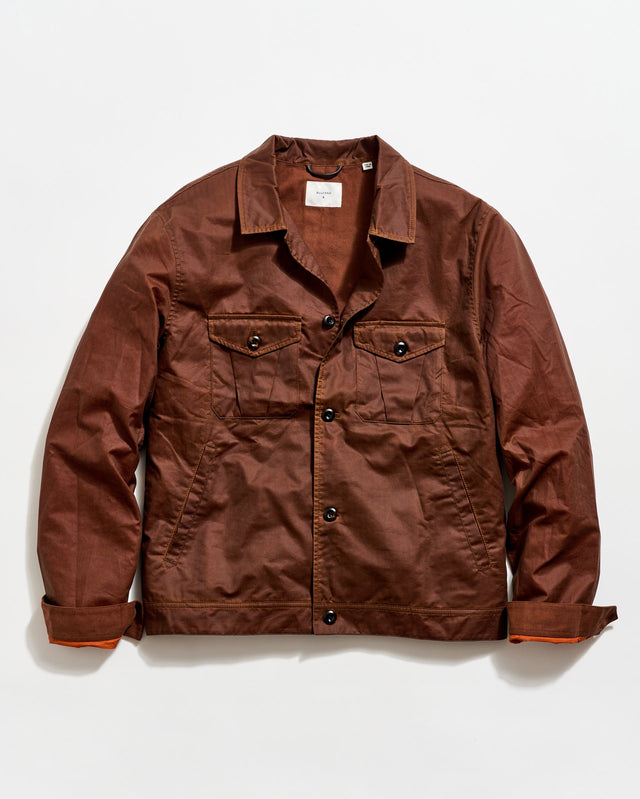 Waxed Herringbone Members Jacket