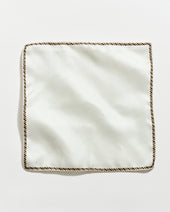 Heirloom Ribbon Border Pocket Square