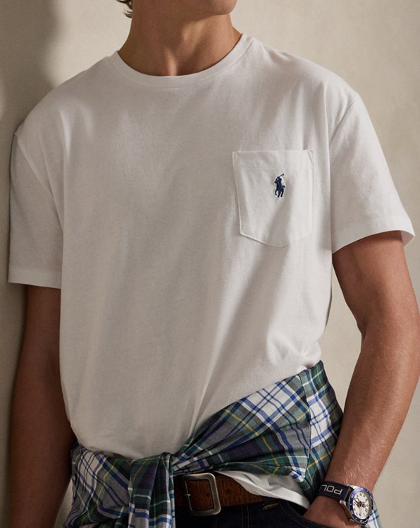 Classic Fit Jersey Pocket T-Shirt