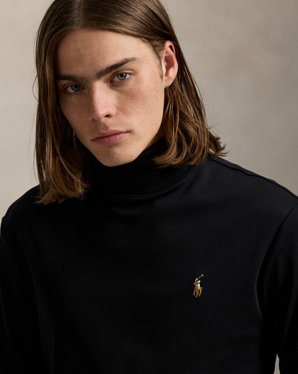 Soft Cotton Turtleneck