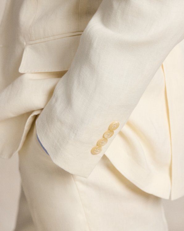 Polo Soft Tailored Fit Linen Suit Jacket