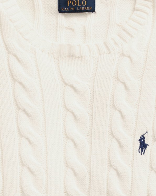 Cable Knit Cotton Sweater