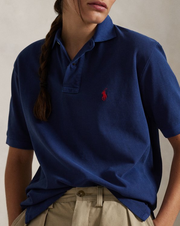 Original Fit Mesh Polo Shirt