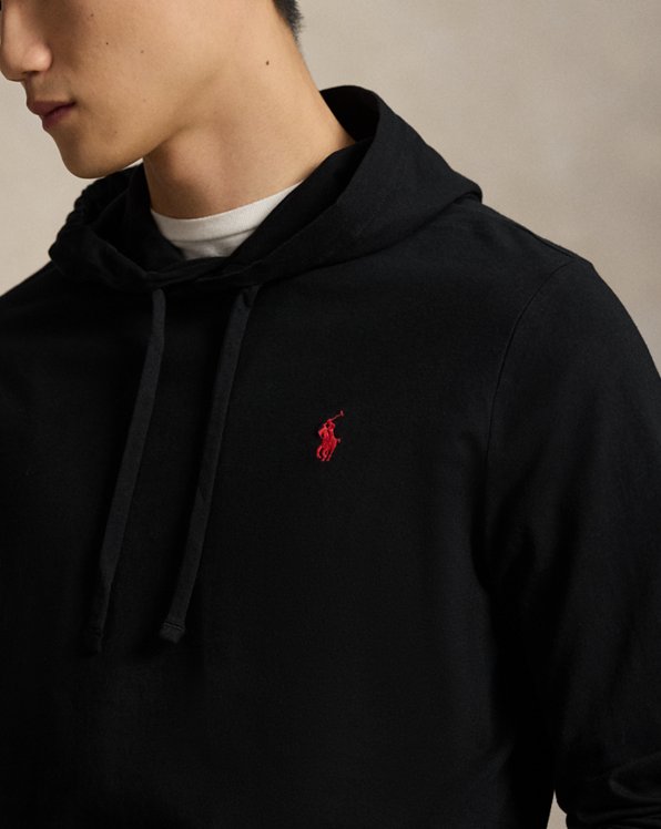 Jersey Hooded T Shirt