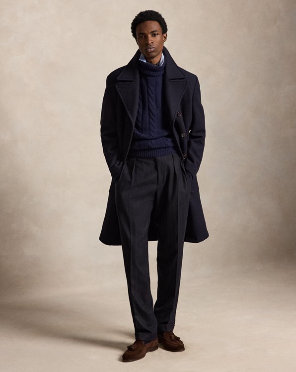 Polo Soft Tailored Wool-Blend Topcoat