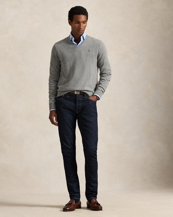 Wool V Neck Sweater