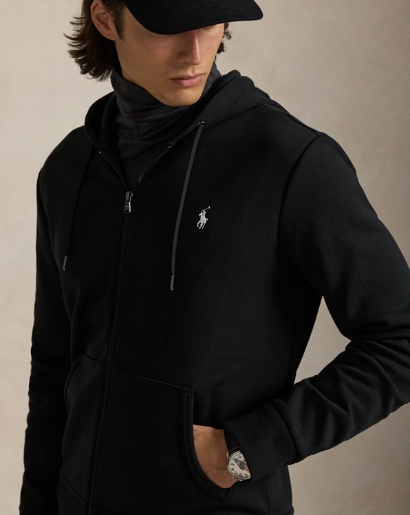Double-Knit Full-Zip Hoodie