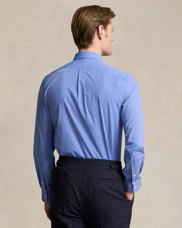 Slim Fit Stretch End On End Shirt