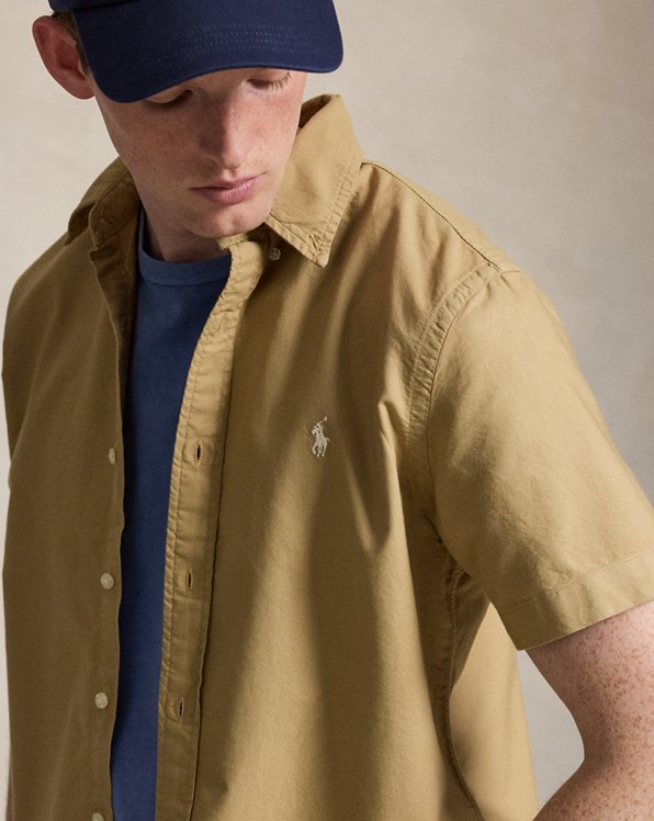 Classic Fit Garment Dyed Oxford Shirt
