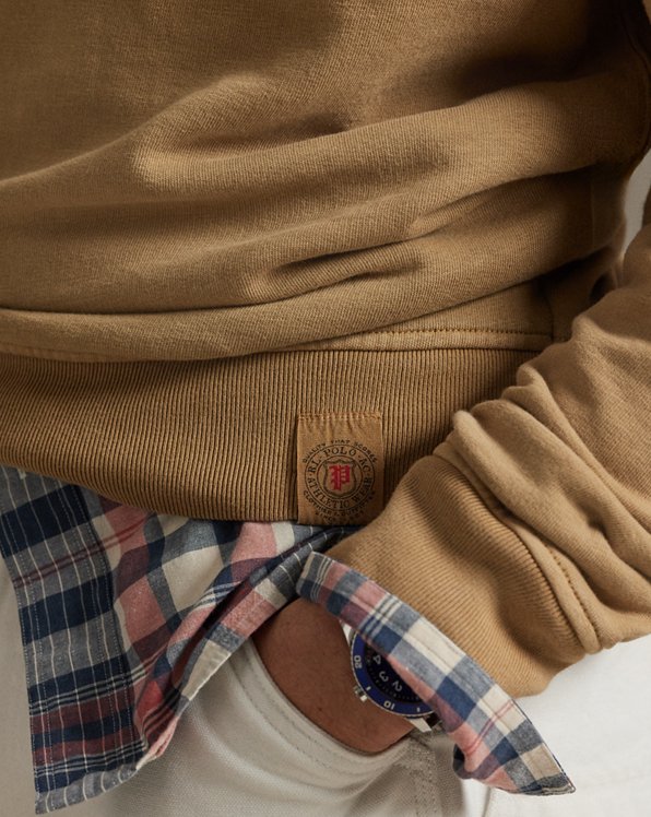 Garment Dyed Fleece Sweatshirt