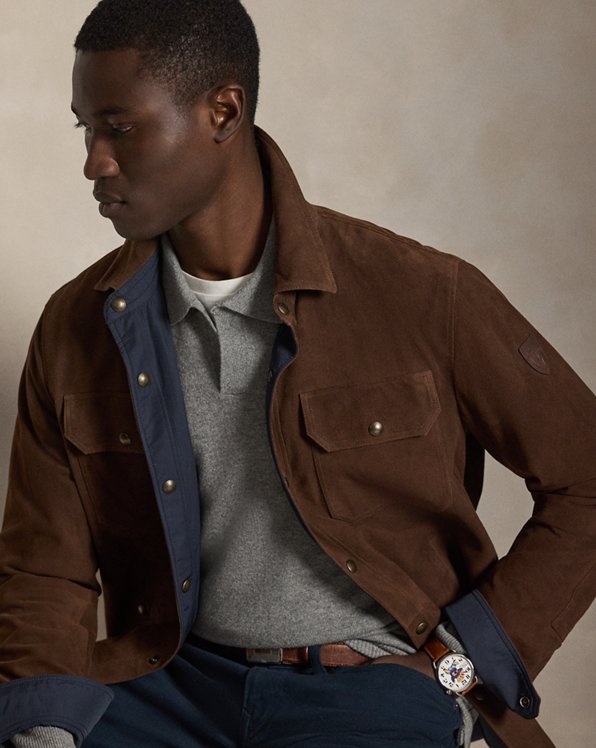 Wool Johnny-Collar Sweater