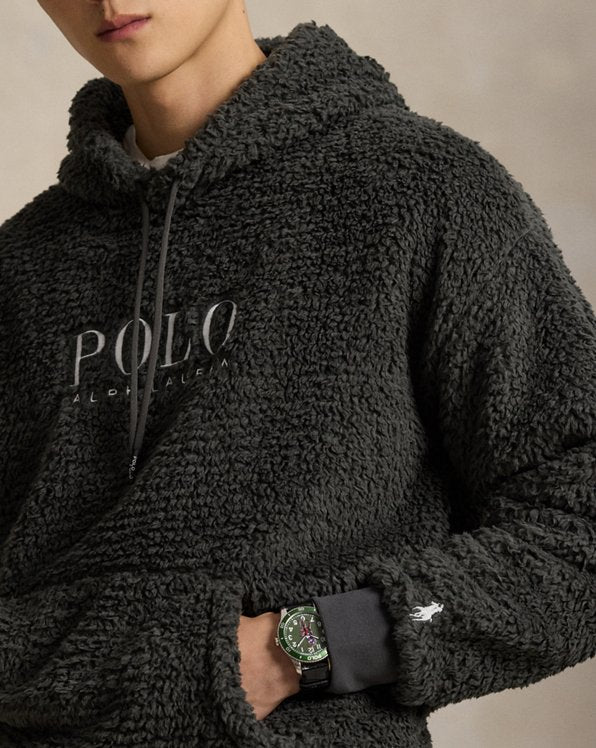 Logo Pile Fleece Hoodie