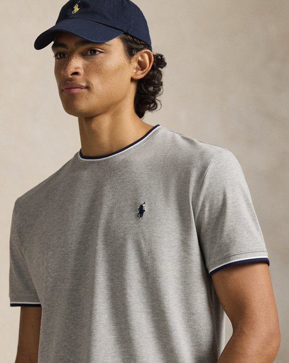 Classic Fit Stretch Mesh T Shirt