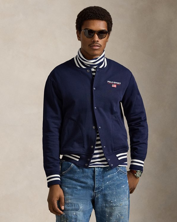 Polo Sport Fleece Baseball Jacket
