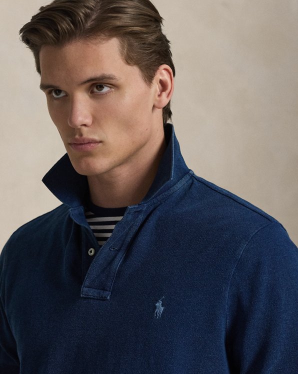 Classic Fit Mesh Polo Shirt