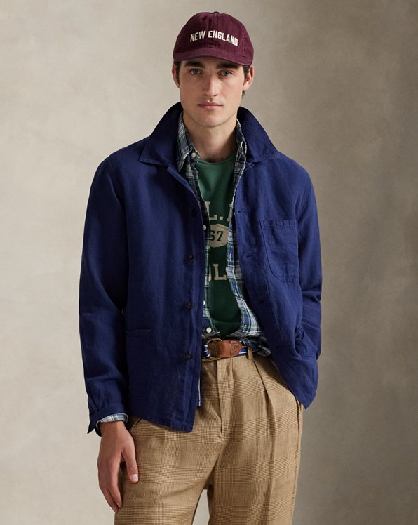 Linen Utility Jacket