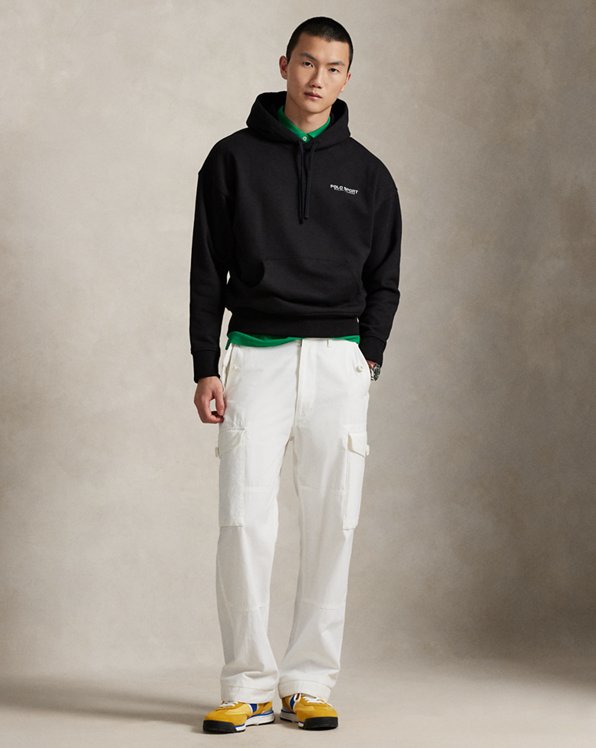 Relaxed Fit Sport Fleece Hoodie