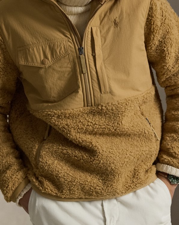 Hybrid Half Zip Pullover