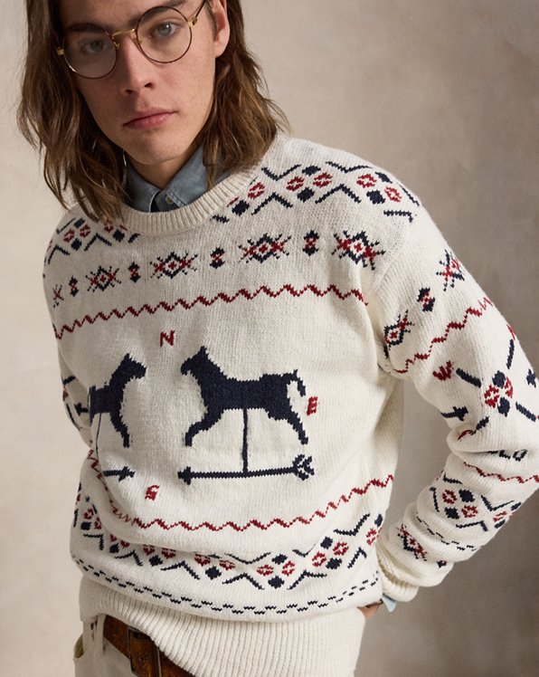 Weather Vane Cotton Blend Sweater