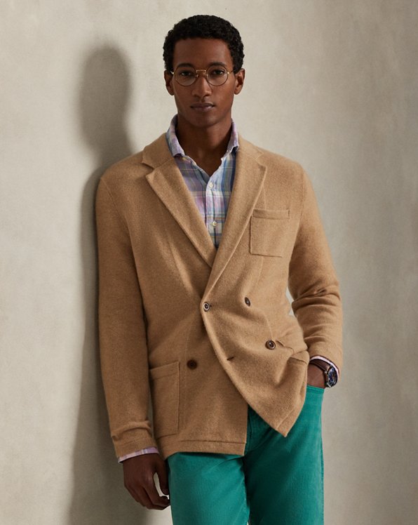 Cashmere Blazer Cardigan