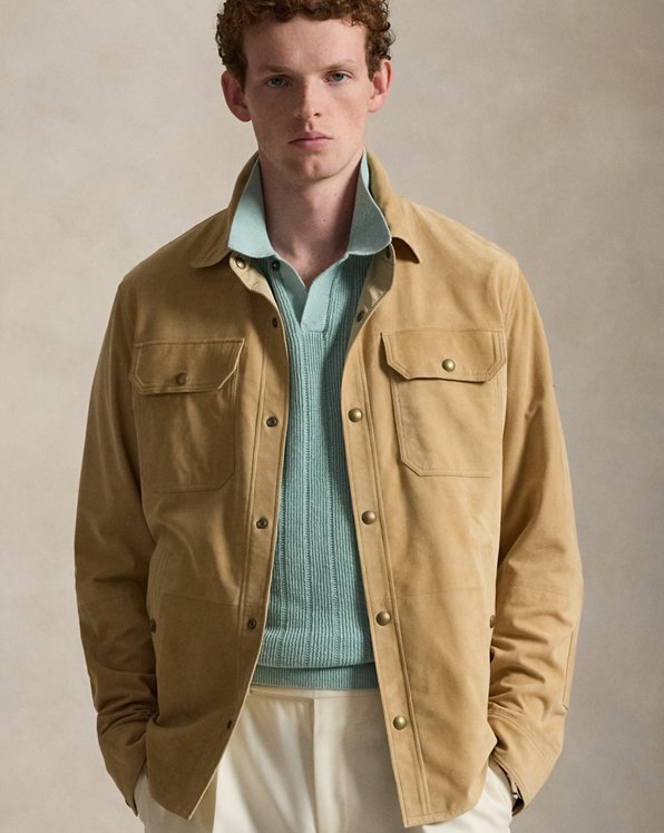 Linen Johnny Collar Sweater