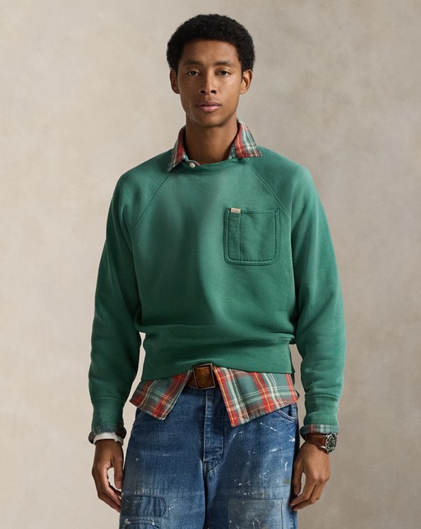 Vintage Fit Fleece Sweatshirt