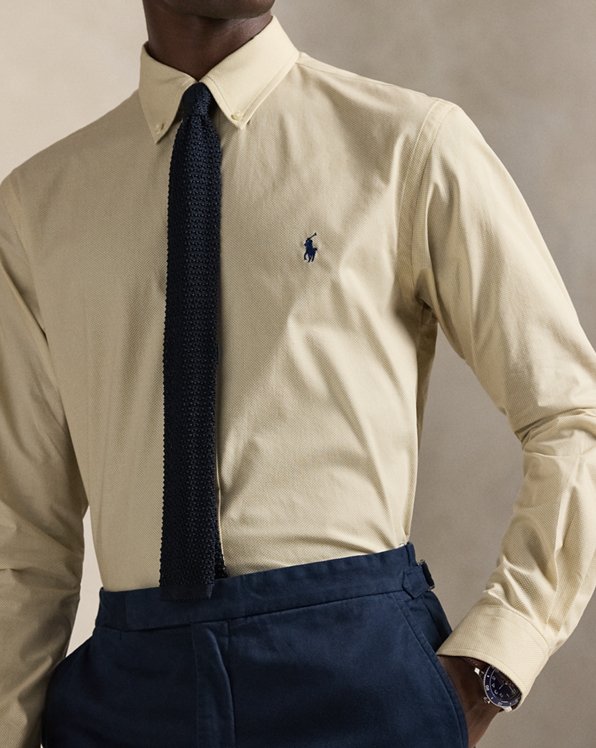 Classic Fit Stretch Poplin Shirt